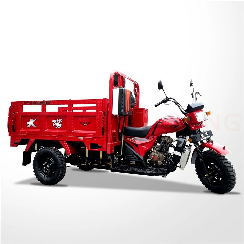 Gasoline Cargo Passenger Three Wheel Motorcycle